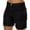 Black, variant on Youmylove Stylish Womens Shorts Cargo Shorts Solid Color Mini Shorts Loose Summer Beach Shorts Buttons Short Hot Pants Trendy 2025 Summer Clothes