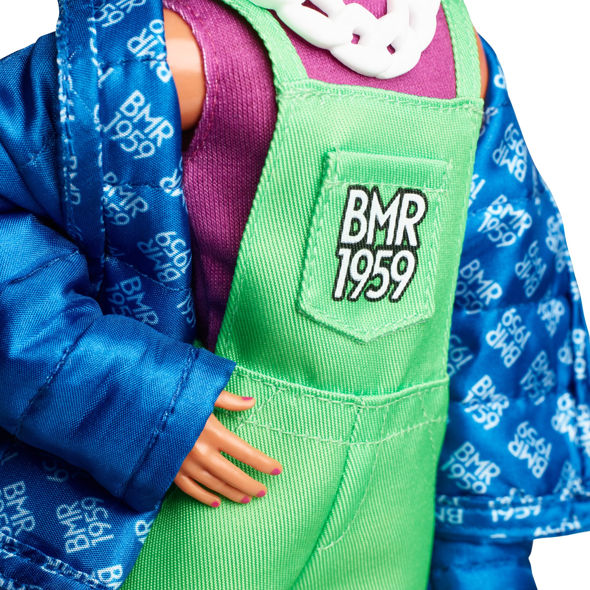 Barbie Bmr1959 Doll - Neon Overalls & Puffer Jacket - image 4 of 7