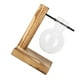 thumbnail image 1 of Innovative Planter Vase with Wooden Stand Transparent Glass Hydroponics Vase Desktop DecorationType A, 1 of 4