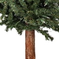 thumbnail image 3 of Vickerman 4' 5' 6' Natural Alpine Artificial Christmas Tree Set, Warm White LED Lights, Set of 3, 3 of 6