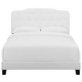 thumbnail image 4 of Modway Amelia Full Upholstered Polyester Fabric Bed in White Finish, 4 of 5