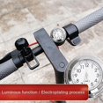 thumbnail image 3 of Reloj de montaje de barra de scooter para bicicleta, ciclo, bicicleta, scooter, 3 of 5