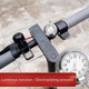 thumbnail image 3 of Reloj de montaje de barra de scooter para bicicleta, ciclo, bicicleta, scooter, 3 of 5
