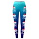 thumbnail image 2 of MKLEKYY Leggings para mujer, leggings con estampado navideño festivo para mujer, pantalones de yoga de cintura alta, mallas deportivas cómodas para fitness y entrenamiento, 2 of 4