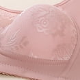 thumbnail image 5 of SWSTBBY Womens Bras,Plus Size Summer Bras for Womens,Middle Aged And Elderly Underwear Women's Large Chest Bra Without Steel Ring Or Sponge Breathable Plus Size Bra, 5 of 5