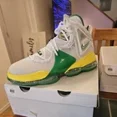 thumbnail image 1 of New Rare Nike Lebron 19 XIX NCAA SOS “Oregon Ducks” PE Sample SIZE 15, 1 of 11
