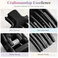 thumbnail image 4 of SeekLGT Hair Volume Clip Root Lifter Comb, Volumizing Root Lifting Hair Clips for Crown Lift, Instant Hair Root Booster Volume Tool for Women Styling Travel Accessories, 4.13" x 1.65" 1 pc, 4 of 10
