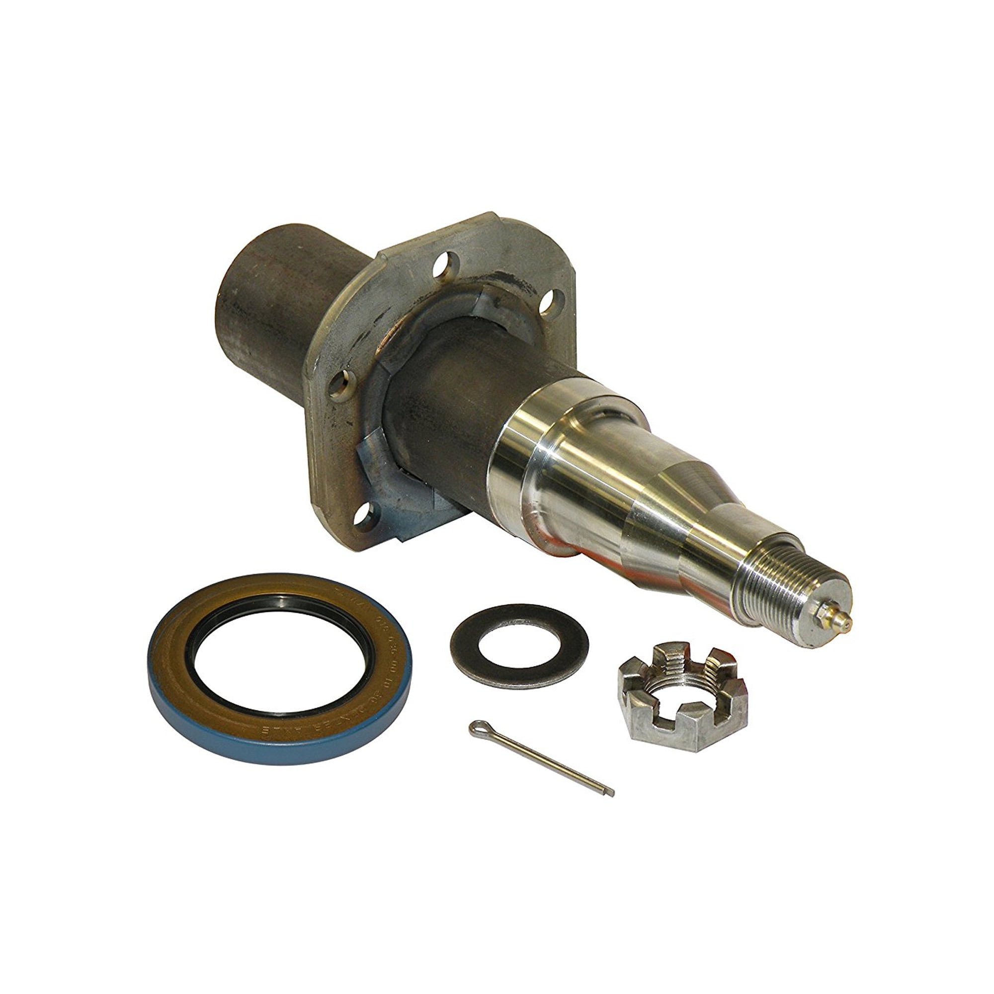 Trailer Axle Spindle with 5Hole Brake Flange 13/4 inch to 11/4