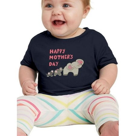 

Mothers Day Doodle Elephant T-Shirt Infant -Image by Shutterstock 6 Months