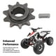thumbnail image 3 of Piñón Delantero 420 10T, Piñón De Cadena Delantero Rendimiento Mejorado Fácil Instalación Aleación De Acero Para Mini Bicicleta CT200U Para Motores Chinos De 200, 3 of 7