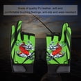 thumbnail image 3 of Guantes antideslizantes con 3 dedos, nuevos, para pesca, deportes al aire libre (verde), 1 par, 3 of 9