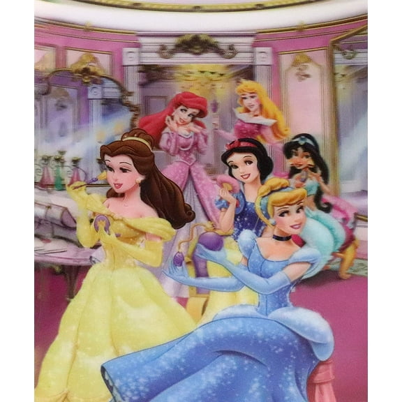 Jasmine, Cinderella, Ariel, Belle, Snow White, Aurora - 6 Princesses 3D Lenticular Poster Print 12x16