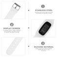 thumbnail image 4 of Miangastore Pedometer Watch Multi-function Step Counter Watch Silicone Wrist Pedometer Watch, 4 of 8