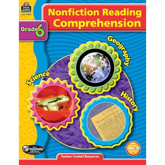 Pre-Owned Nonfiction Reading Comprehension Grade 6 (Paperback) 0743933869 9780743933865