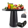 thumbnail image 1 of Taburete de mesa plegable maliven portátil ajustable 68 cm, 1 of 6