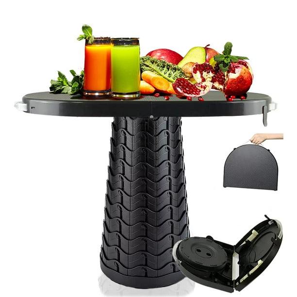 Taburete de mesa plegable maliven portátil ajustable 68 cm