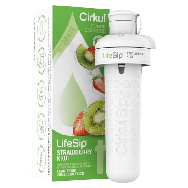 Cartucho de sabor Cirkul LifeSip Fresa Kiwi 20ml