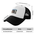 thumbnail image 6 of PAYOHTO Kids Horses Run Fast in Desert Dust Baseball Hat Back Adjustable Mesh Breathable Hats Black Trucker Cap Outdoor Fishing Sun Caps for Boys or Girls ages 4-10, 6 of 9