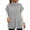 Gray, variant on Tbopshirt Women Sleeveless Sweater Vest Turtleneck Oversized Pullover Sweaters with Front Pockets for Fall Winter Casual Outfit Going Out Knit Tops