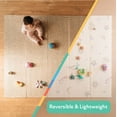 thumbnail image 3 of Nuby Reversible & Foldable Baby Playmat, Stars and Sky Design, 77"x58", Non-Slip, Easy Clean, 3 of 16