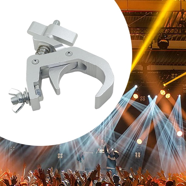 Abrazadera de luz de escenario, abrazadera de luz de DJ de alta resistencia, accesorios de iluminación de escenario para luces de discoteca, eventos, Astilla