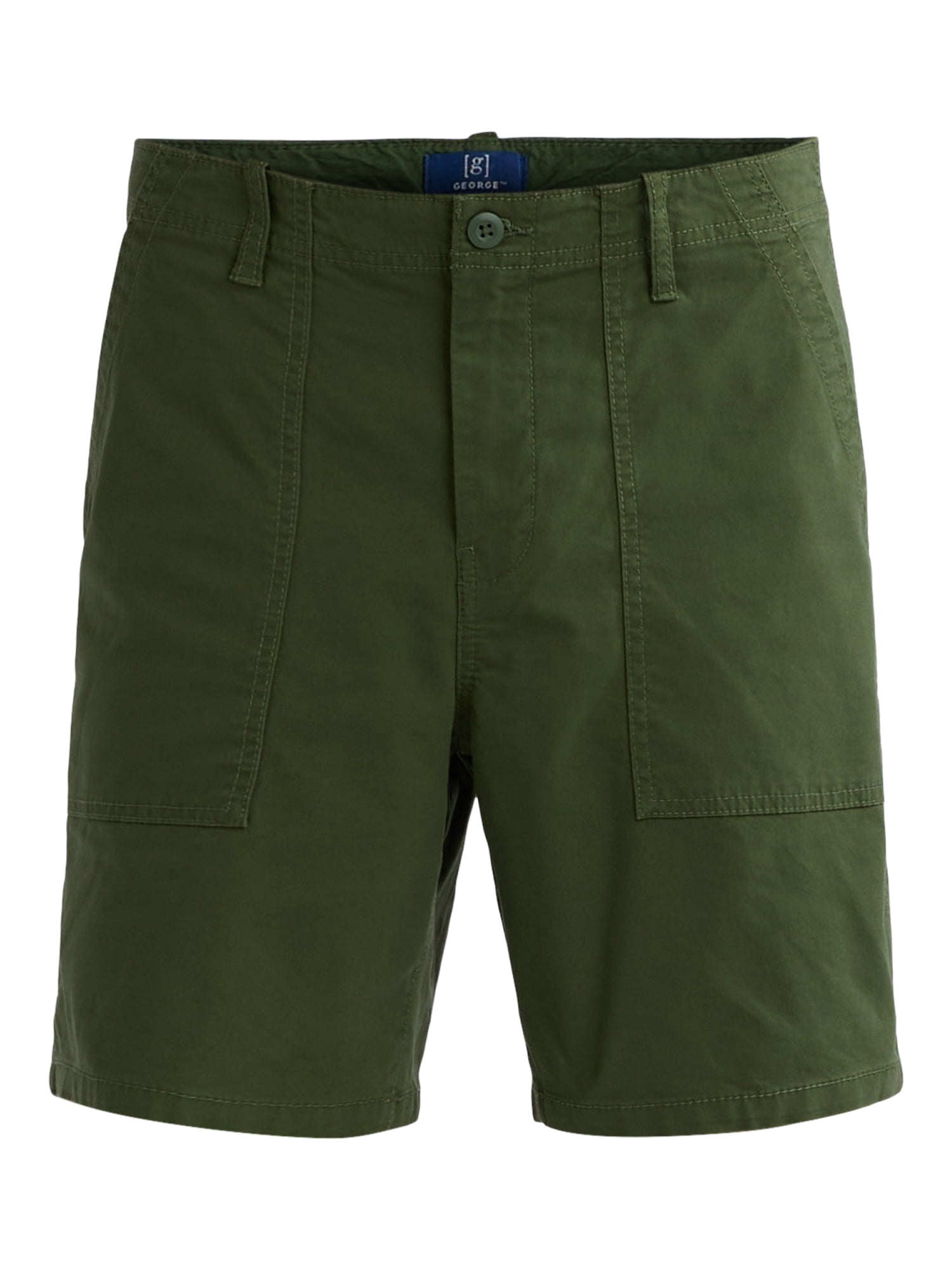 George Men's and Big Men's Utility Shorts, 10" Inseam, Sizes 30-46