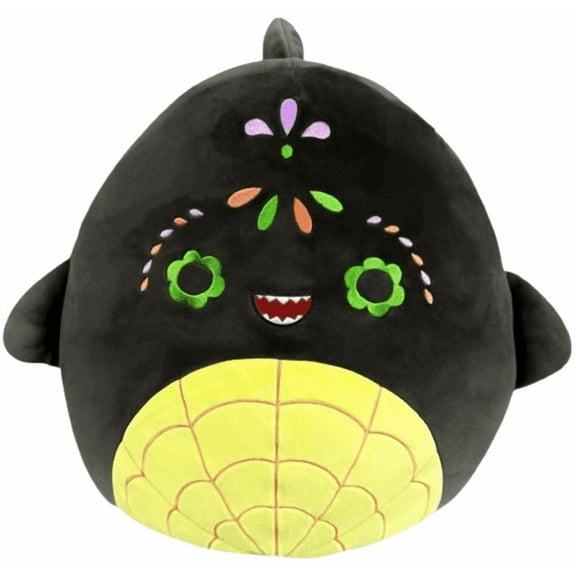 Squishmallows 7.5" Halloween Day of the Dead Oceana the Whale