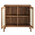 thumbnail image 5 of Capri 33" Wood Grain Storage Cabinet in Walnut, 5 of 9