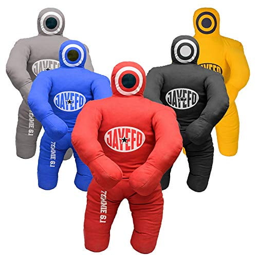 Jayefo Sports Kids Grappling Dummy Punching Bag for Kids Children