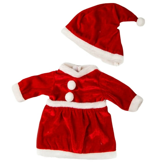 Dsscvnef Christmas Exquisite 18 Inch Girls Doll Clothes and Accessories Girls Doll Dresses Casual Outfits with Fanny Bag and Pet Dog Kids Birthday Party (Doll Life Dolls Move Dolls Antique Paper Dolls
