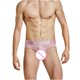 thumbnail image 4 of Hombres Sólido Casual Sexy Transpirable Levantamiento de cadera Cintura media Pantalones de ropa interior Pompotops qyievc3930, 4 of 7