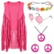 thumbnail image 1 of Set de disfraces hippie FunMular para mujer de los años 60 y, 1 of 3