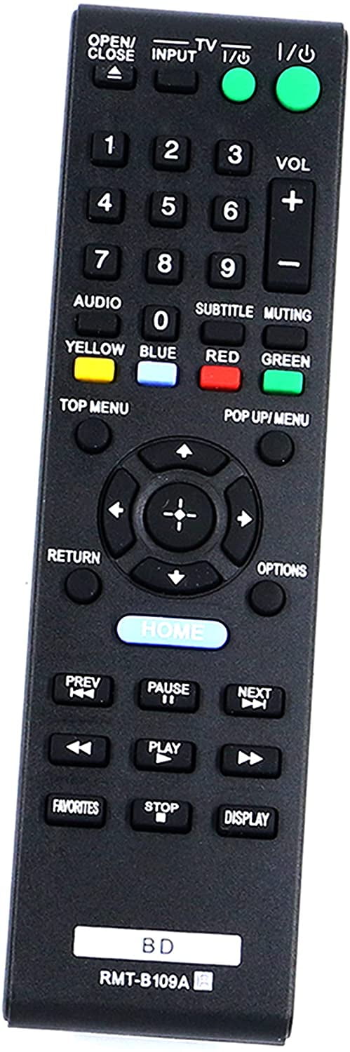 新しいrmt-b109?a交換リモートフィットfor Sony bdp-s380?bdp-s580?bdp-s480?bdp-bx38?bdp-s280?bdp-s383?148939911?1???489???399???11?BD Blu 2zzhgl6 New RMT-B109A Replace Remote fit for Sony DVD Player BDP-S380 BDP