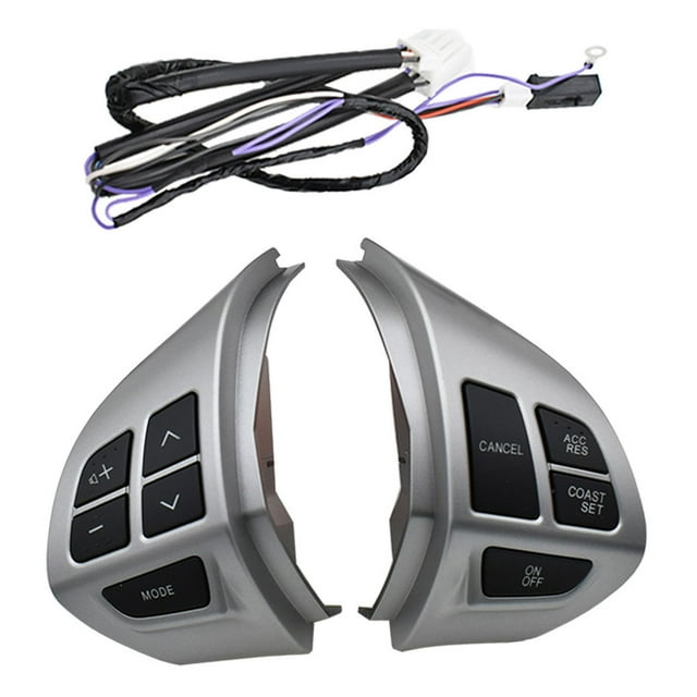 Speravity Reemplazo del controlador del botón del volante del coche Panel de control de música de crucero del vehículo Reparación de Vehículos, repuestos y accesorios Mis