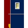 thumbnail image 2 of Orbach, Arnon 14x18 White Modern Wood Framed Museum Art Print Titled - The yellow vase., 2 of 4