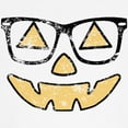 thumbnail image 3 of CafePress - Vintage Jack O Lantern With Glasses Halloween Base - Kids Cotton Baseball Jersey, 3/4 Sleeve Shirt, 3 of 4
