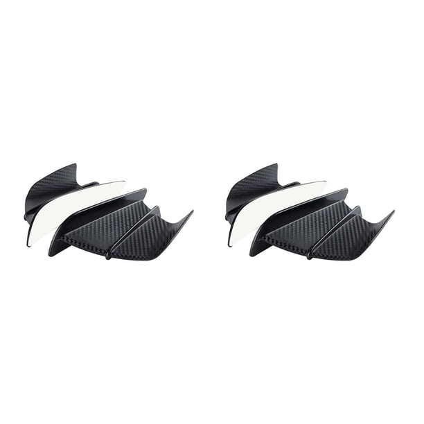 Speravity 1 par de piezas de alerón de modificación elegante de ala lateral de motocicleta de plástico Type1 NO1 Speravity CBP228701