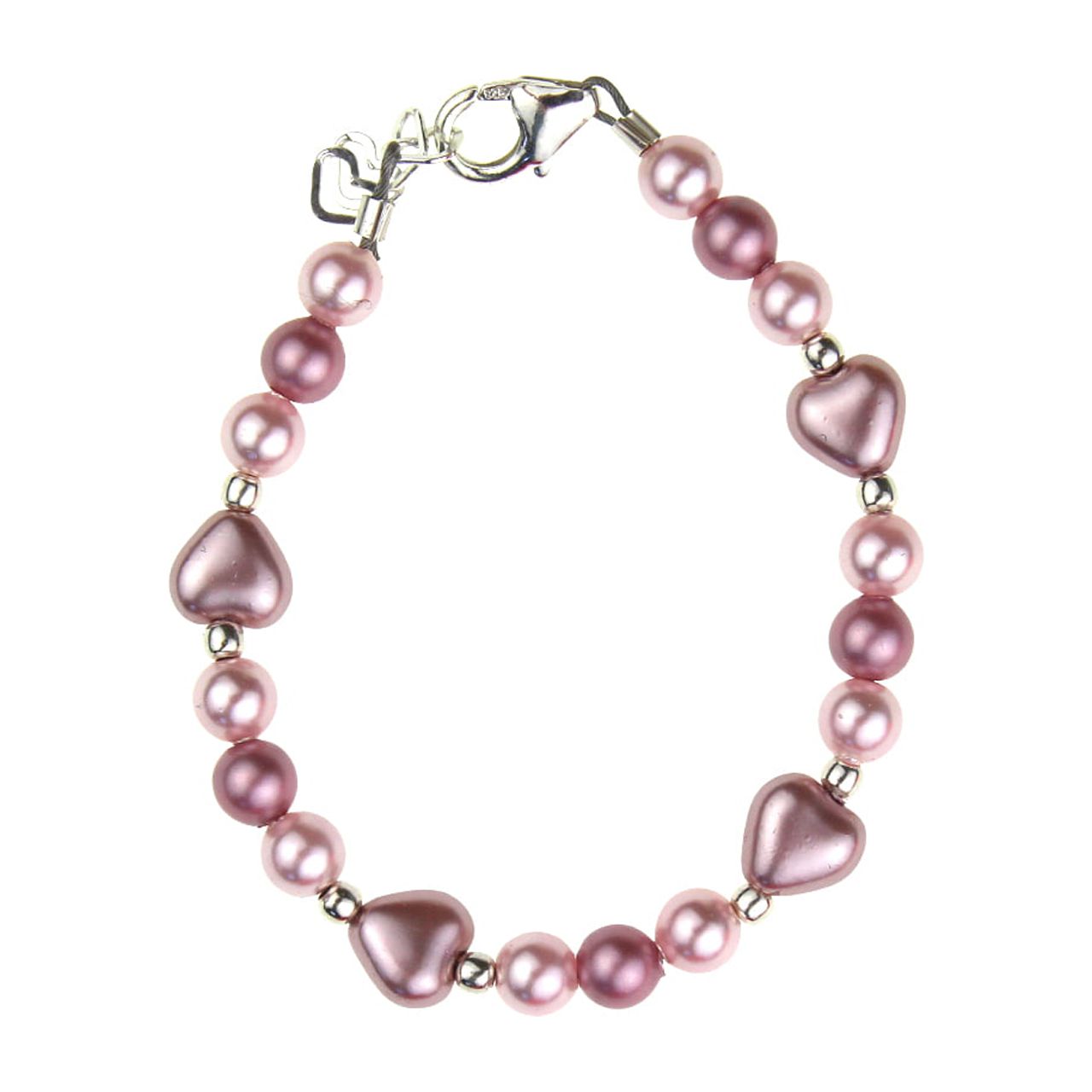 Pearl Heart Bracelet
