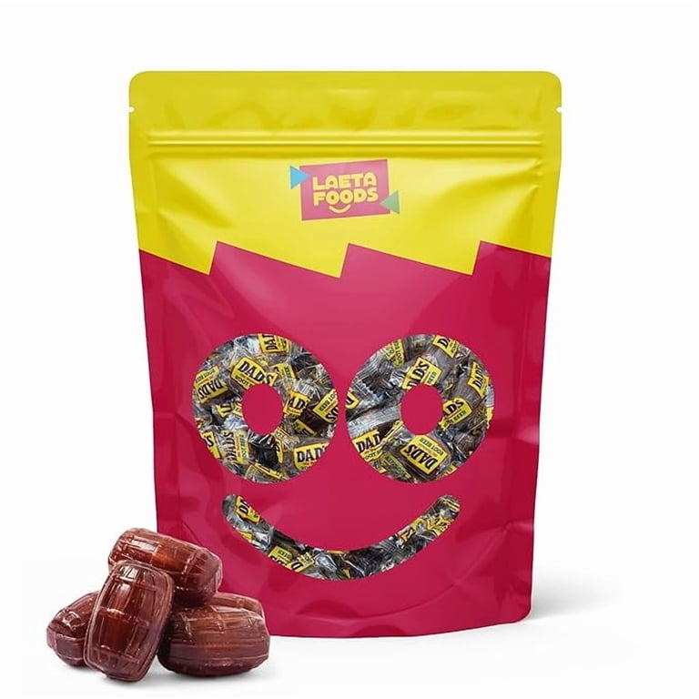 Dad's Root Beer Barrels Hard Candy - 1 LB Bag - Old Fashioned Root Beer Candy - Individually Wrapped