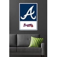 thumbnail image 4 of MLB Atlanta Braves - Logo 22 Wall Poster, 22.375" x 34", 4 of 4