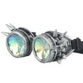 thumbnail image 3 of SAYFUT Stud Diffraction Goggles Stitching Steampunk Glasses Carnival Party Easter Costume Cosplay, 3 of 6