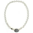 thumbnail image 2 of Pre-Owned TIFFANY & Co. Return to Tiffany Oval Tag Choker Necklace, 925 Sterling Silver, 52.6g,..., 2 of 7