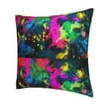 thumbnail image 2 of Home Throw Pillow Covers Colorful-Paint-Splatter Square Thick Throw Pillow Covers Fine Textured Couch Cushion Case for Sofa Home Decor Set of 2, 2 of 7