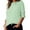 Green, variant on Womens Long Sleeve Tops Striped Shirt Women Women'S Casual Striped Long Sleeve Tops Crew Neck Knit Ribbed Basic T Shirts Knit Tops for Women Crewneck Sweatshirts Women Womens Tops Casual Black L
