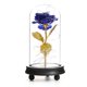 thumbnail image 1 of Base De Madera De Cúpula De Cristal De Rosa Roja Para Regalos De San Valentín Lámparas De Rosa Led Navidad Methold HA014970-00, 1 of 7