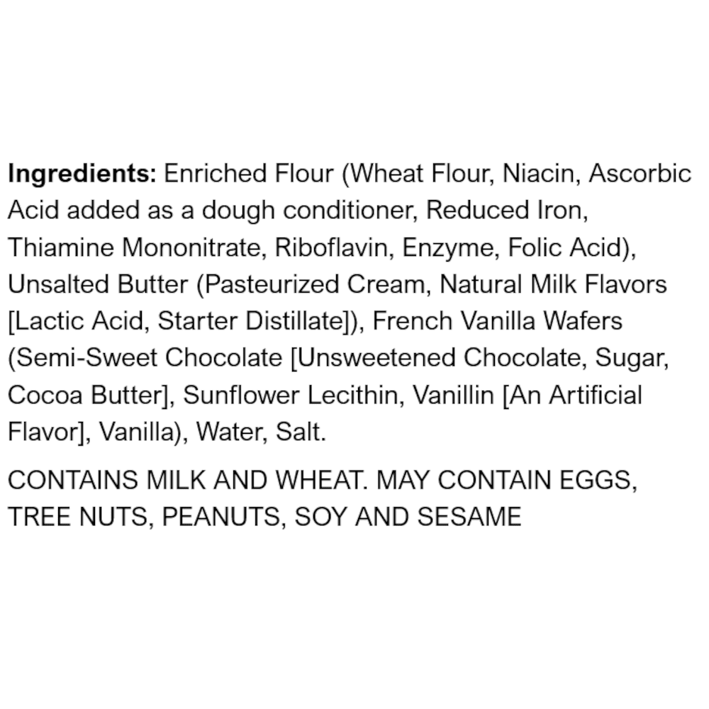 Freshness Guaranteed Chocolate Palmier Cookies, 9 oz, 6 Count (Shelf-Stable)