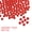 Red, variant on REGALWOVEN Acrylic Round Beads Loose Bubble Craft Bead Assorted Colors for DIY Jewelry Making Orange