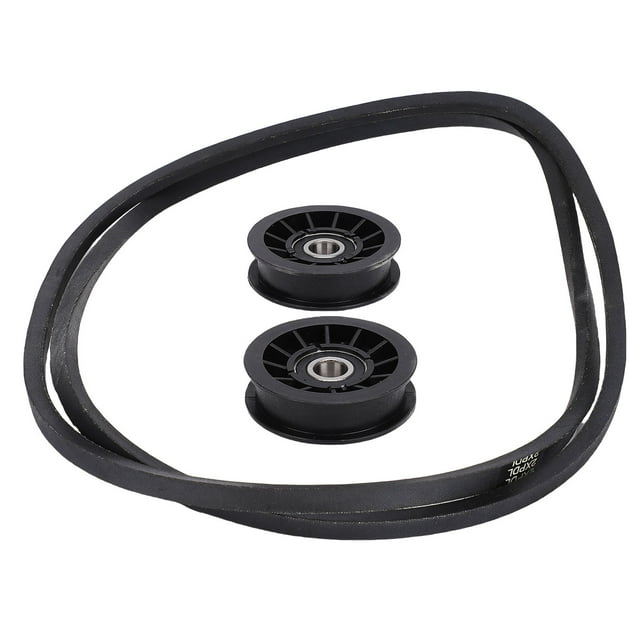 V Idler Pulea Flat Idler Polea Kit, Cinturón de Transmisión del Cortacésped del Césped 756-05024 Reemplazo de Instalación Fácil y Sólido para XT1-GT 50 XT1-GT54 FAB XT1-LT42