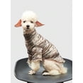 thumbnail image 5 of SHEIN X Danna Paola Vintage Slim Fit Top With Distressed Pet Graphic On Elastic Fabric, 5 of 5