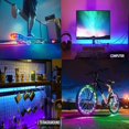 thumbnail image 2 of Zhangyh Battery Powered LED Strip Lights with 24-Keys Remote Controlled,DIY TV Background Rope Strip Light Indoor and Outdoor Party Decoration, 2 of 9